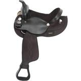 17" Horse Saddles King Series Eclipse Tough1 Synthetic Rnd Skirt Trail Saddle