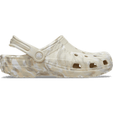 Outdoor Slippers Crocs Classic Marbled Clog - Bone/Multi