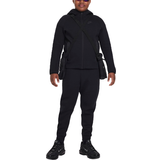 Nike tech fleece full zip hoodie kids black Nike Older Kid's Sportswear Tech Fleece Full-Zip Hoodie Extended Size - Black (FD3286-010)