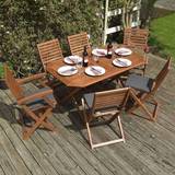 Garden & Outdoor Furniture Rowlinson Plumley 6 Patio Dining Set