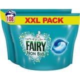 Cleaning Agents Fairy Non-Bio Washing Liquid Laundry Detergent 54 Tablets 2-pack