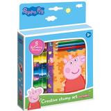 Pigs Crafts Totum Peppa Pig Creative Stamp Set