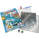 DIY on sale Royal & Langnickel Dolphins Foil Painting by Numbers Kit