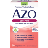 Intimate Products Medicines AZO Boric Acid 600mg 30pcs Suppository