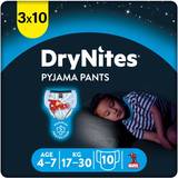 DryNites Huggies pyjama pants for boys years 4-7, 30 pack
