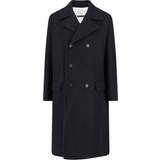 Silk Coats Jil Sander Black Oversized Coat 001 Black IT
