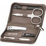 Nail Care Kits ERBE Manicure sets 5-Piece Manicure Case with Zip, Taupe 1
