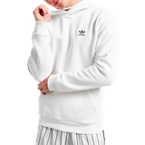 Adidas originals trefoil hoodie men's adidas Originals Trefoil Essential Fleece Hoodie - White