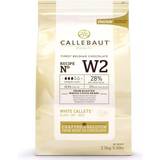 Callebaut Chocolates Callebaut White Chocolate 2500g 1pack