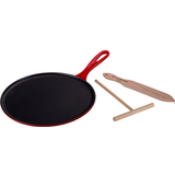 Le Creuset Crepe- & Pancake Pans Le Creuset Cerise Cast Iron 27 cm