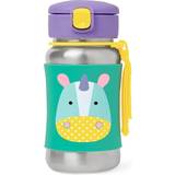 Skip Hop Water Bottle Skip Hop Zoo Stainless Steel Little Kid Straw Bottle Unicorn