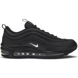 Faux Leather Children's Shoes Nike Air Max 97 GS - Black/White/Anthracite