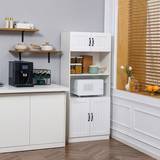 Cabinets Homcom 170cm Kitchen Cupboard, Stand Storage Cabinet
