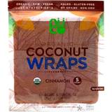Crackers & Crispbreads NUCO, Organic Coconut Wraps, Cinnamon, 5 Wraps