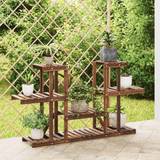 Indoor Plant Stands vidaXL brown, 110 cm/without wheels Flower Stand Plant Stand Flower