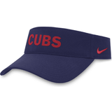 Nike Caps Nike Men's Royal Chicago Cubs Wordmark Performance Adjustable Visor