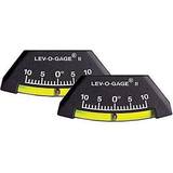 Cone Wrenches company 306-r lev-o-gage ii inclinometer tilt gauge 2 level...