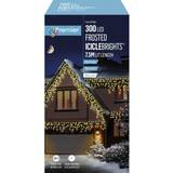 White Christmas Tree Lights Premier Decorations Frosted Cap Christmas Tree Light