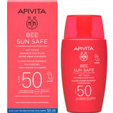 Apivita Sun Protection & Self Tan Apivita Sun Safe fluido facial invisible toque seco SPF50+ 50ml