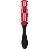 Red Hair Brushes Denman D3 Medium 7 Row Styling Brush