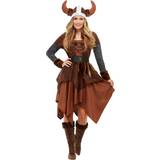 Vikings Fancy Dresses Fancy Dress Smiffys Viking Barbarian Queen Costume