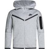 Nike tech fleece hoodie junior Children's Clothing Nike Boy's Sportswear Tech Fleece - Dark Grey Heather/Black (CU9223-063)
