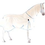 Nylon Horse Rugs Weatherbeeta Comfitec Essential Mesh 2 Combo Neck - Taupe/Light Blue