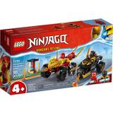 Lego Ninjago - Plastic Lego Ninjago Kai & Rass Car & Bike Battle 71789