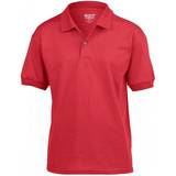 Gildan Youth Jersey Polo - Red
