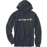 Reinforcement Tops Carhartt Men's Loose Fit Midweight Logo Graphic Hoodie - New Navy