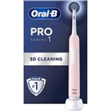 2 Minute Timer Electric Toothbrushes & Irrigators Oral-B Pro 1 Cross Action Electric Toothbrush Pink