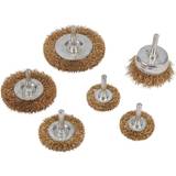 Brush Tools on sale Silverline Power Drill Brassed Steel Wire Wheel & Cup x5 Paint Brush