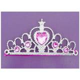 Pink Crowns & Tiaras Fancy Dress Silver Princess Tiaras