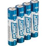 Silverline PowerMaster AAA Super Batteries LR03 Pack of 4