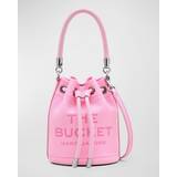 Pink Bucket Bags Marc Jacobs Pink 'The Leather Mini Bucket' Bag 691 Fluro Candy UNI