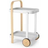 White Trolley Tables Umbra Bellwood Bar Cart Trolley Table