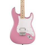 Pink Electric Guitar Squier Sonic Stratocaster HT H, Flash Pink