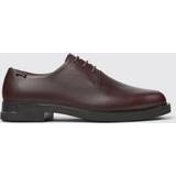 Red Derby Camper Iman Lace-Up For Women Burgundy, 6, Smooth Leather