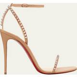 Christian Louboutin Slippers & Sandals Christian Louboutin Beige So Me Sandals H424 Nude IT