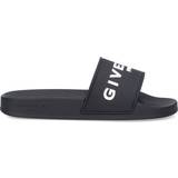Givenchy Shoes Givenchy Logo Slide - Black