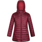Down jackets - Red Regatta Kid's Babette Insulated Padded Jacket - Dark Pimento (RKN124-68D)