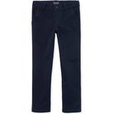 Chinos - Girls Trousers The Children's Place Girl's Uniform Skinny Chino Pants - Tidal (2045419-IV)