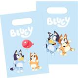 Amscan 9915386 Officially Licensed Bluey Paper Party Loot Bags 8 pack