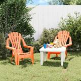 Orange Patio Chairs Garden & Outdoor Furniture vidaXL orange Garden Chairs