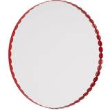 Red Mirrors Hay Arcs Red Wall Mirror 60cm
