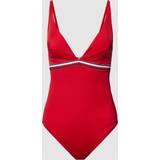 Tommy Hilfiger Swimsuits Tommy Hilfiger Plunge Swimsuit, Red