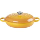 With Lid Shallow Casseroles Le Creuset Nectar Signature Cast Iron with lid 3.5 L 30 cm