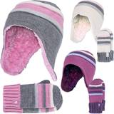 Heat Holders girls winter woven knitted super soft and mittens