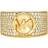 Michael Kors Pavé Cigar Band Ring - Gold