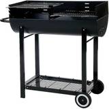 Charcoal BBQs Lifestyle Appliances 1/2 Barrel With Wind Shield